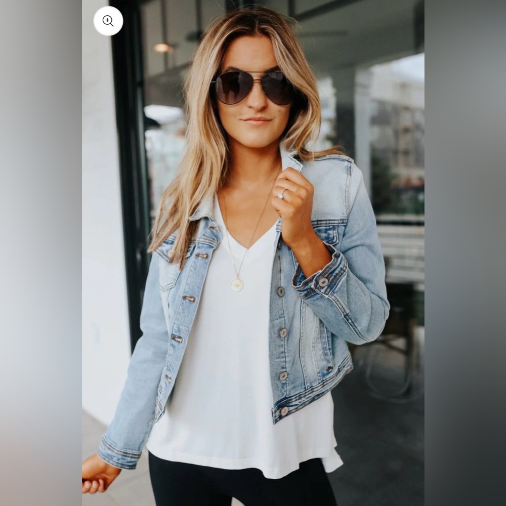 Mavi Samantha Faced Light Blue Denim Jacket